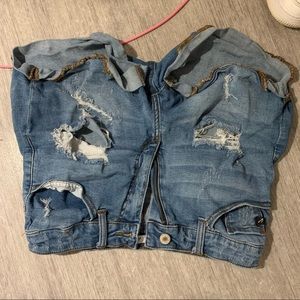 High waisted shorts